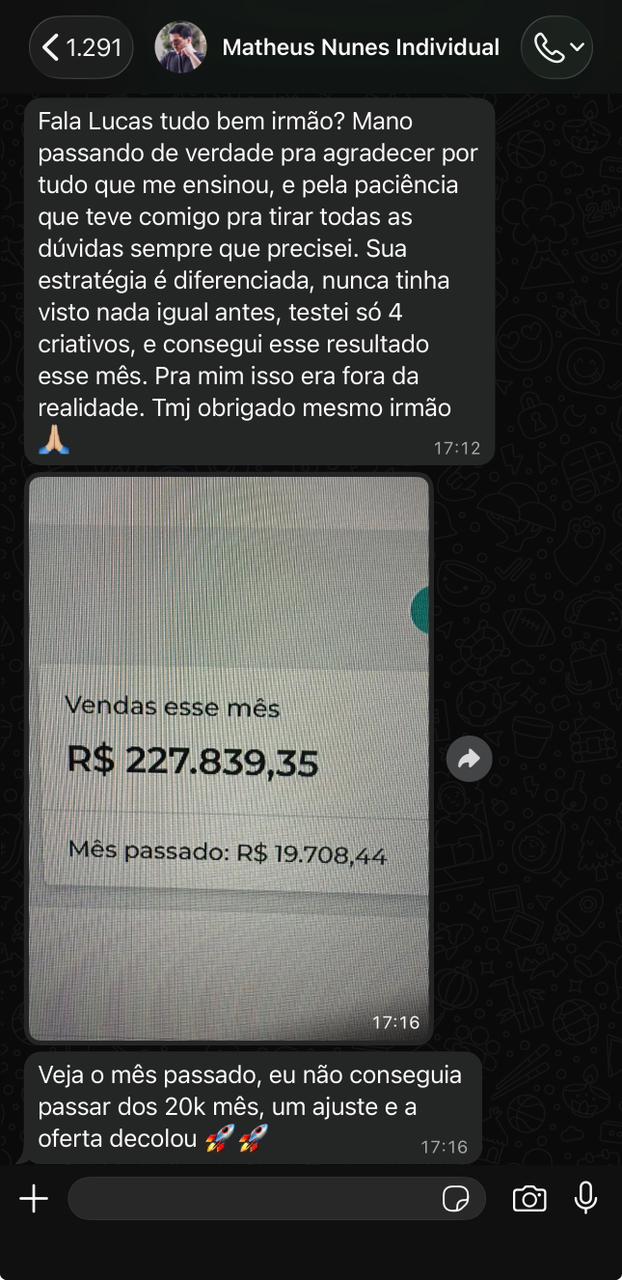 Depoimento Aluno Matheus